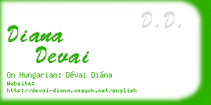 diana devai business card